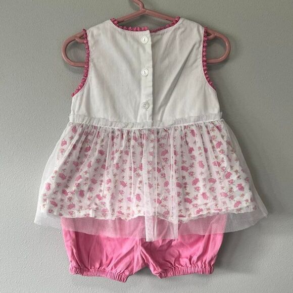 Beluga New York Baby Girl Sleeveless Dress/Romper Size 24 Months - Picture 3 of 7
